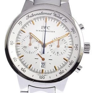 IWC SCHAFFHAUSEN IW372703 GST クロノグラフ メカニカル クォーツ メンズ 保証書付き_811988