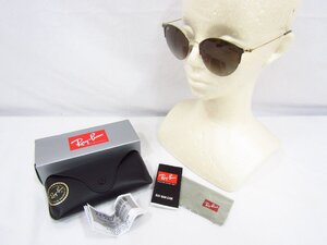 RayBan レイバン RB3578 900913 サングラス ブラウン ゴールド 箱/ケース/レンズクロス付き 中古品 ★140378