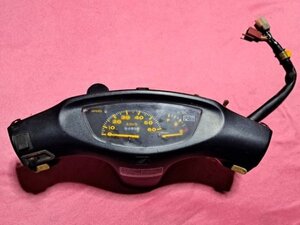 ジャンク扱い品！ ホンダ ライブDIOZX(AF35) スピードメーター/メーターカバーセット