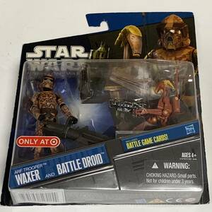 US版 TARGET限定 STARWARS スターウォーズ クローンウォーズ ARF TROOPER WAXER BATTLE DROID ベーシック フィギュア