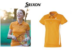 新品！　SRIXON（スリクソン） レディース テニス 半袖ポロシャツ ゲームシャツ 