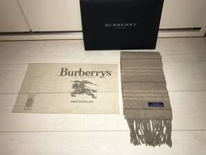 袋付きバーバリーBurberryブルーレーベル可愛いマフラー本物￥500から