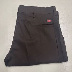 W34X28 茶 新品 レッドキャップ REDKAP # PT20 インダストリアル ワークパンツ DURA-KAP INDUSTRIAL PANT RED KAP 1