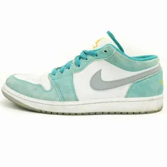 ナイキ NIKE AIR JORDAN 1 LOW SE エアジョーダン 1 ロー DN3705-301 ニューエメラルド 白 US9.5 27.5cm