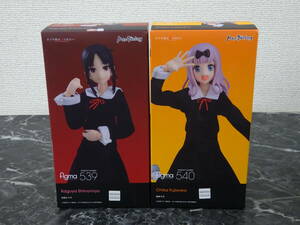 【マックスファクトリー】 figma 539 四宮かぐや 540 藤原千花 開封 / かぐや様は告らせたい? 天才たちの恋愛頭脳戦