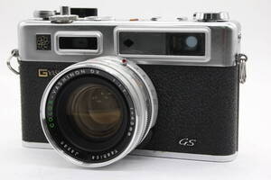 【訳あり品】 ヤシカ Yashica Electro 35 GS Color-Yashinon DX 45mm F1.7 レンジファインダー カメラ v3759