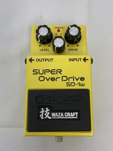 BOSS◆エフェクター SD-1W/スーパーオーバードライブ/WAZA CRAFT