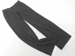 any SiS エニィスィス ヘリンボーン スラックス パンツ size2/黒 ■■ ☆ eba6 レディース