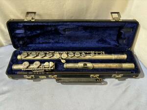 【D814】w.t. armstrong elkhart-ind flute 104 5 9751 ハードケース付 管楽器 