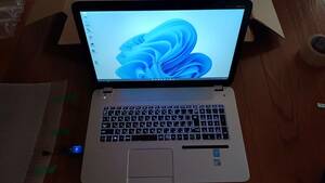 HP ENVY 17インチノートPC core i7 4702MQ メモリ１６G　GEFORCE 750M 4G ジャンク