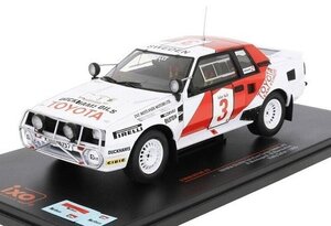 ixo　1/24　トヨタ・セリカ ツインカムターボ　#3　B．ワルデガルド　1985ラリー サファリ2位　マルボロ・デカール付き