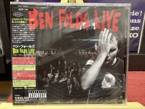 【CD】BEN FOLDS ☆ Ben Folds Live 国内盤 02年 Epic ピアノロック 名盤 歌詞対訳解説付き 未開封品 外袋不良あり