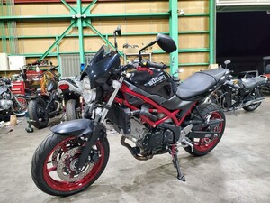 格安　SV650　ABS付　平成30年式　車検R7年6月　セル始動　VP52A　10748ｋｍ　　