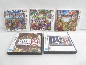 【同梱可】中古品 ゲーム ニンテンドー3DS ソフト 5点 ドラゴンクエスト VII エデンの戦士たち ドラゴンクエストモン