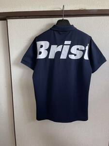 【美品】【送料最安360円】 FCRB f.c real bristol エフシーレアルブリストル SOPHNET ソフネット BIG LOGO POLO ポロシャツ 即決あり