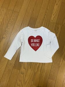 petit main プティマイン トップス 110 長袖Tシャツ 長袖カットソー