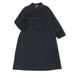 ◆美品 Pierre Balmain ピエールバルマン カシミヤ100% ロングコート 13AR(XL相当) ブラック ウールコート カシミア ゆったり 大きい 2L LL