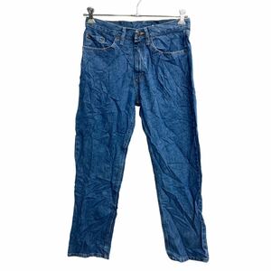 Wrangler デニムパンツ W30 ラングラー レギュラーフィット ブルー コットン メキシコ製 古着卸 アメリカ仕入 2310-619