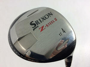 即決 お買い得品！中古 スリクソン(SRIXON) Zスチール2 フェアウェイ 4W SV-3013J T-55 17 S