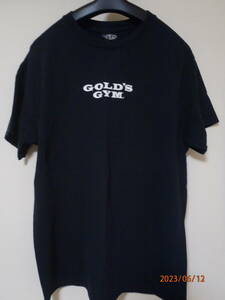 ◆GOLD’S GYM　ゴールドジムTシャツ　★中古　ブラック　Lサイズ　美品