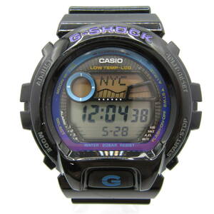 T1186☆CASIO G-SHOCK デジタル GLX-6900【3194】G-LIDE GLX-6900-1JF カシオ Gショック ブラック 中古【時計】