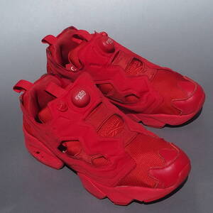 美品!! 16年製 US 8 / 26cm Reebok INSTAPUMPFURY OG リーボック インスタ ポンプフューリー 赤 赤 ABC MART