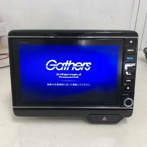 C1181 売り切り！ホンダ純正ナビ ギャザズ Gathers VXU-195NBi 地図2019年 N-BOX JF3 フルセグ/Bluetooth /ＣＤ/ＤＶＤ 動作確認済/取説