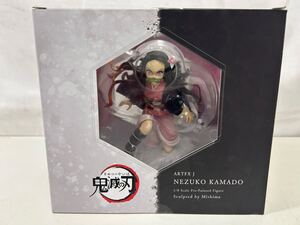 【同梱不可】コトブキヤ ARTFX J 鬼滅の刃 竈門禰豆子 1/8 箱いたみ有 開封現状品【39579】