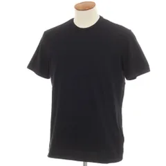 【新品】マジェスティック フィラチュール オム MAJESTIC FILATURES HOMME コットン クルーネック 半袖Ｔシャツ ブラック【サイズM】【メンズ】