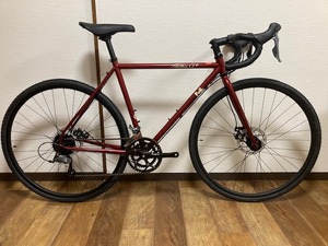 未使用品 美車！FUJI FEATHER CX+ フジ フェザー 52size グラベルロードバイク