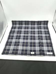 【シール付き未使用品】CK CALVIN KLEIN　カルバン クライン　ハンカチ　バンダナ　チェック　コットン　48×48