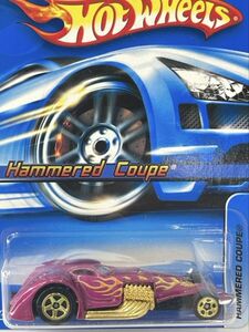 新品未開封 保管品 Mattel マテル Hot Wheels ホットウィール ミニカー 旧ロゴ 玩具 HammeredCoupe ハンマードクーペ 紫 /193