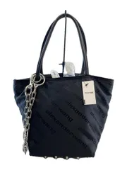 Alexander Wang small roxy nylon tote チェーン  トートバッグ ナイロン ブラック プリント