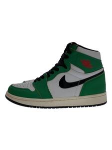 NIKE◆AIR JORDAN 1 RETRO HIGH OG_エアジョーダン 1 レトロ ハイ OG/24.5cm/GRN