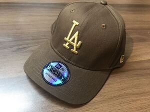 ニューエラ キャップ LAニューヨークヤンキース 9 FORTY NEW ERA CAP 帽子 ブラウン茶色男女用　フリーサイズ未使用