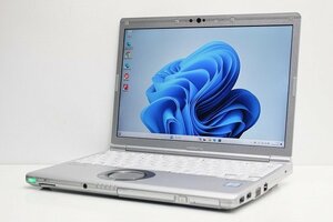 1円スタート ノートパソコン Windows11 WPS office搭載 Panasonic レッツノート CF-SV7 DVDマルチ 第8世代 Core i5 SSD256GB メモリ8GB