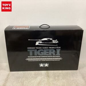 1円〜 同梱不可□ 欠品 タミヤ 1/16 電動RC タンク ドイツ重戦車 タイガーI 初期生産型