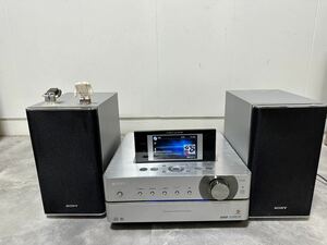 SONY HDD CDコンポ NAS-M75HD NETJUKE 動作確認済　傷、汚れあり120サイズ