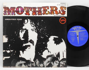 ★良盤 US ORIG LP★THE MOTHERS OF INVENTION (FRANK ZAPPA)/Absolutely Free 1967年 初回VERVE青銀ラベル 音圧凄 傑作2ndアルバム CS付