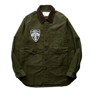 MOUNTAIN RESEARCH マウンテンリサーチ A.M.G. Shirt CPO シャツ ジャケット MTR3122 SizeM カーキ / general research ジェネラルリサーチ