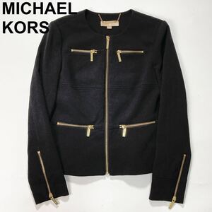 MICHAEL KORS マイケルコース ノーカラージャケット 4 レディース B112405-108