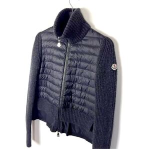 MONCLER モンクレール カーディガン ダウンジャケット　XS グレー　美品