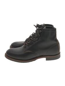 RED WING◆BECKMAN FLATBOX/レースアップブーツ/US7/BLK/レザー/09060