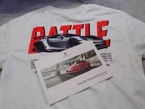 ポルシェPORSCHE Financial Serucesカタログ 2015年＆Ｔシャツ