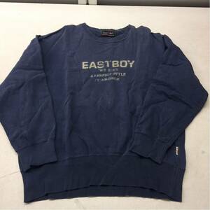 送料無料★EAST BOY★イーストボーイ★スウェットトレーナー★サイズ15★ネイビー#20513sj24