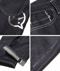 新品(w34)【DENIM BY VANQUISH & FRAGMENT VFP2024】藤原ヒロシサンダーシルバー