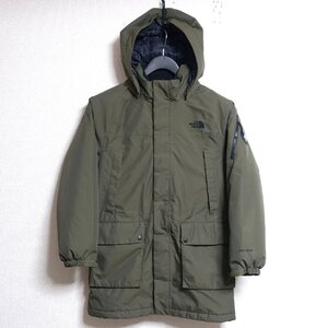 THE NORTH FACE ノースフェイス ドライベント マクマードパーカ ダウンジャケット キッズ 160サイズ 正規品 カーキ Z2720