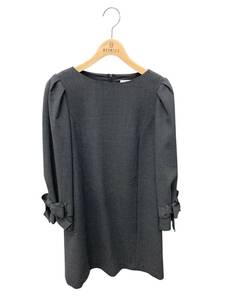 FOXEY フォクシー ワンピース 38 Dress Sleeves チャコール ITB5UOQZ6PF6