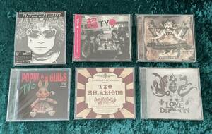 ★HEESEY WITH DUDES/TYO★CD6枚セット★PREMIUM CIRCUS WITH THE DEVILS(CD+DVD)/超/POPULAR GIRLS/THE YELLOW MONKEY/イエロー・モンキー