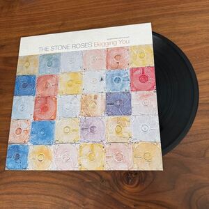 希少 ストーンローゼス STONE ROSES BEGGING YOU Remix LP レコード 1995 Geffen Records ゲフィン / OASIS Blur Suede 